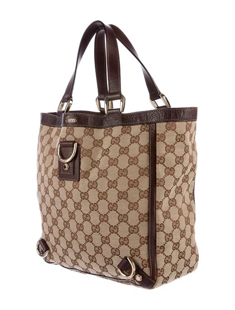 gucci abbey tote bag|gucci gg canvas tote bag.